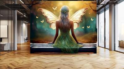 fairy Wall mural