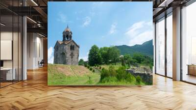 Haghpat Monastery in Haghpat village, Alaverdi, Lori, Armenia. It is part of the World Heritage Site - Monasteries of Haghpat and Sanahin. Wall mural