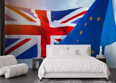 Uk Flag Wall mural