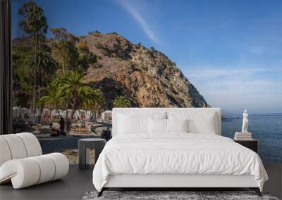 Descanso Beach Club in Catalina Island Wall mural