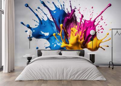 Splash Liquidi in Perfetta Sintonia Wall mural