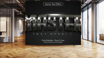 Text effect Master, editable style effect template Wall mural