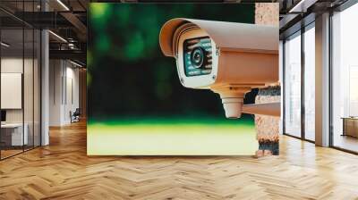 Exploring the Significance of Security Cameras in Modern Surveillance Systems for Safety and Privacy Protection Wall mural