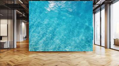 pool water view from the top texture close up Wall mural