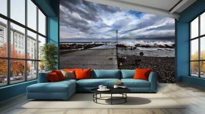 mare mosso 2 Wall mural