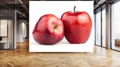 apple red two Wall mural