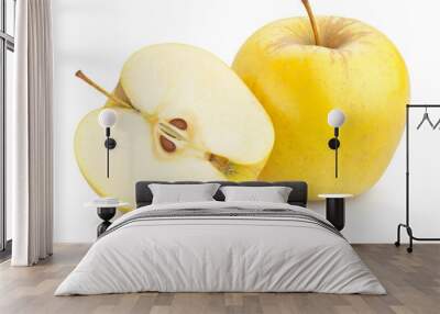 golden delicious apples Wall mural