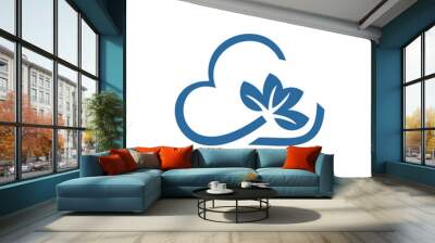 Creative Cloud Logo Design template Wall mural