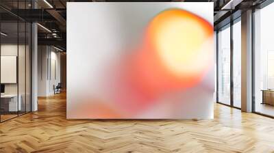 abstract light bulb overlay Wall mural