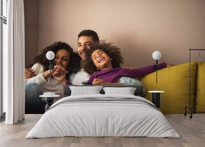 Spending quality time as a family! Wall mural