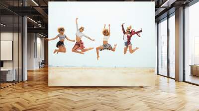 Summertime happiness Wall mural