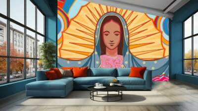 Virgin of Guadalupe Wall mural