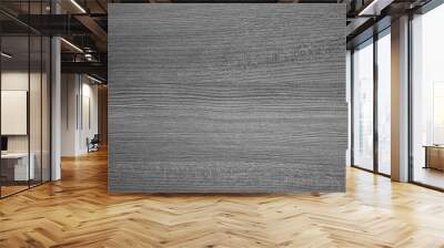 Beautiful Dark Gray Wood Pattern Background Wall mural