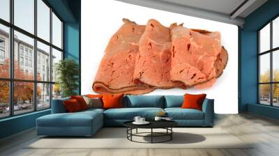 deli cut rare roast beef Wall mural