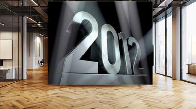 2012 new year celebration monument Wall mural