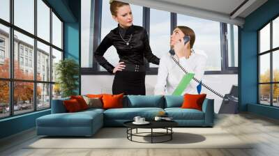 two businesswoman Wall mural