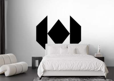 Letter H Vector Logo Premium  Wall mural