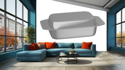 3d render of kitchen dish Wall mural