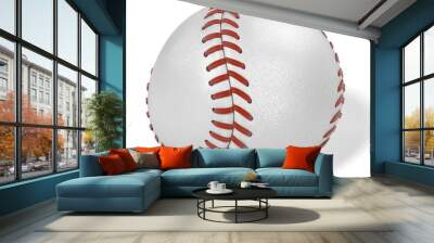 3d rendering of baseball ball Wall mural