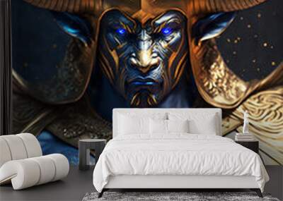 God Thor Anger Bull  Wall mural