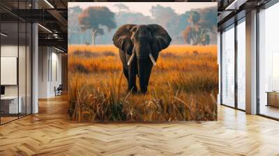 Responsible Wildlife Viewing: Enjoy tours focused on respectful wildlife observation, ensuring minimal disturbance to habitats while supporting ecosystem conservation.
 Wall mural