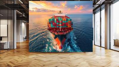 Trade Surplus: A trade surplus occurs when a country’s exports outstrip its imports, resulting in an inflow of foreign currency and a favorable trade balance.
 Wall mural