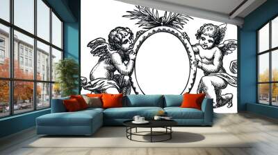 Angels Wall mural