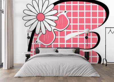 flower Wall mural