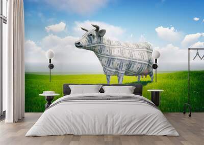 Cash Cow Wall mural