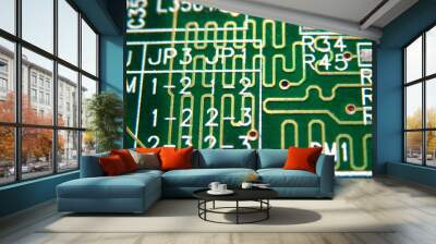 circuit board 2 Wall mural