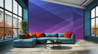 purple shape background Wall mural