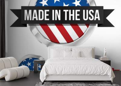 Made in the USA Symbol Wall mural