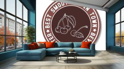 Bright Beverage Coaster 3 Wall mural