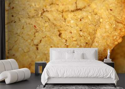 Corn flour cookies Wall mural