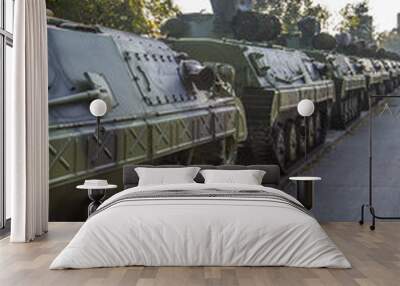 Infantry Fighting Vehicles Wall mural