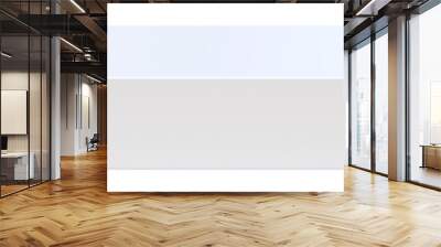 White podium for product presentation isolated on transparent background Wall mural