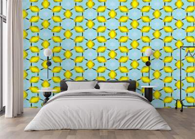 Seamless pattern in ornamental style. Geometric desing texture for wallpaper and gifts. Wall mural