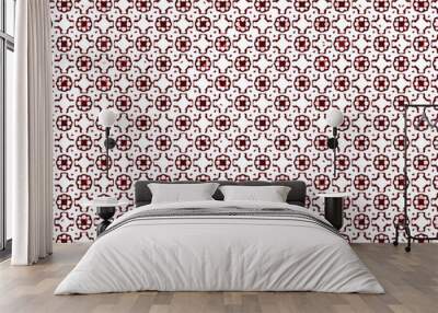 Seamless pattern in ornamental style. Geometric desing texture for wallpaper and gifts. Wall mural