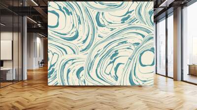 Abstract vector seamless pattern. Repeating abstract background Wall mural