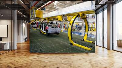 factory car production line Wall mural