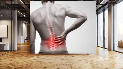 Lower back pain Wall mural