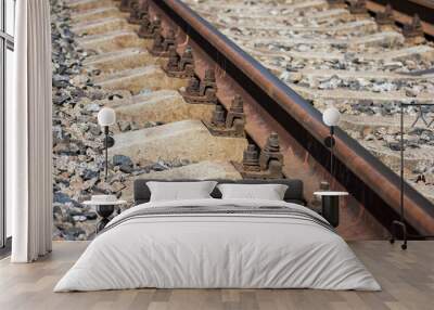 Rails  Wall mural