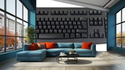 Black Keyboard Wall mural