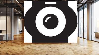 Digital Camera Icon Wall mural