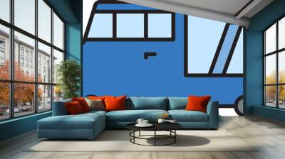 van icon illustration Wall mural