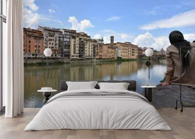 ponte vecchio city Wall mural