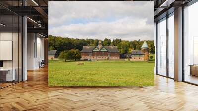 farm in Shelburne, Vermont Wall mural