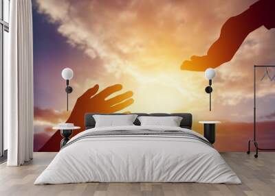 Background. Wall mural