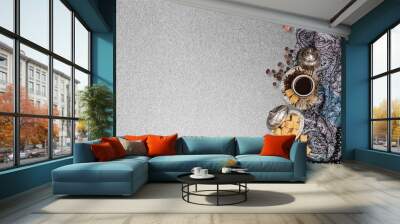 Bayram ramadan turkish candy sugar delight orange Wall mural