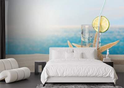 Beach. Wall mural